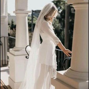 Wedding White Robe Lace Bride